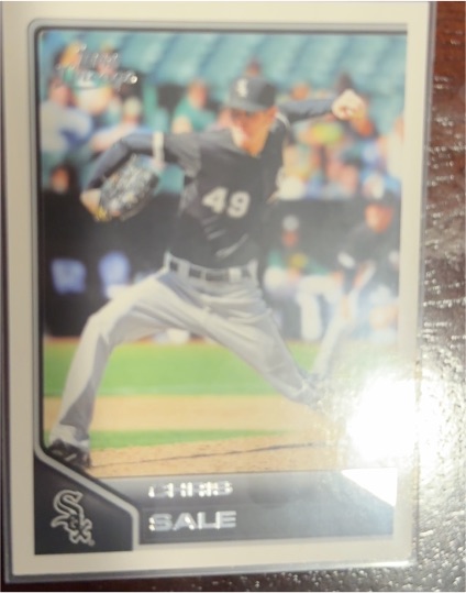 2011 Topps Lineage #29 Chris Sale — front