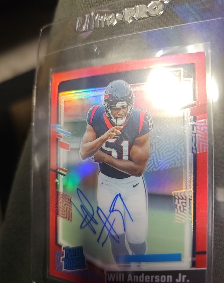 2023 Donruss Rated Rookie #51 Will Anderson Jr. — front