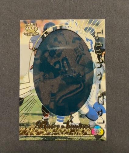 1996 Pacific Litho-Cel Football #Cel-8 Earnest Byner — front