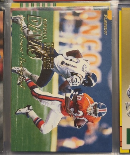 1997 Fleer #275 Terrell Davis — front