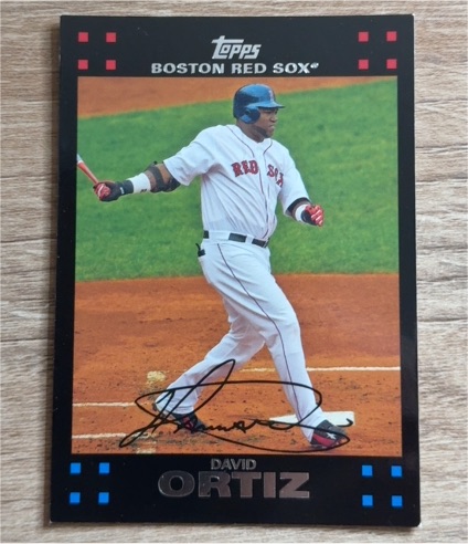 2007 Topps #360 David Ortiz — front