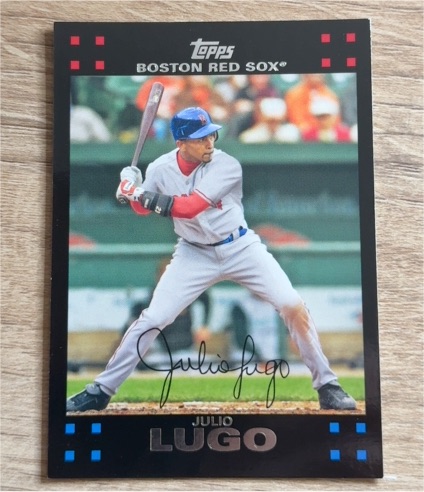 2007 Topps #11 Julio Lugo — front