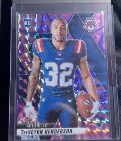 2025 Panini Mosaic #278 TreVeyon Henderson — front