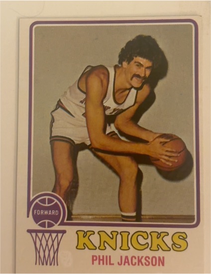 1973 Topps Basketball #71 Phil Jackson — front