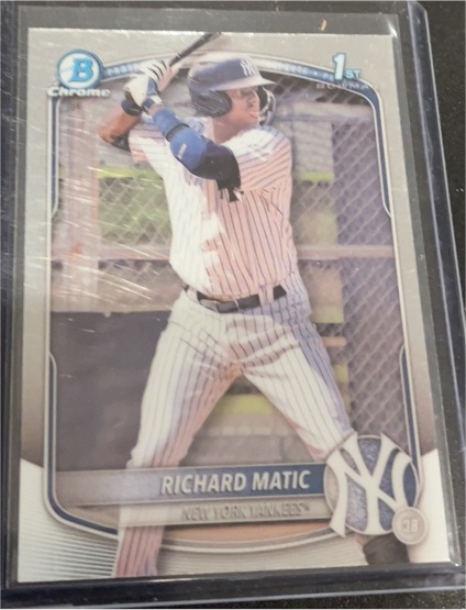 2025 Bowman Chrome Prospects #BCP-71 Richard Matic — front