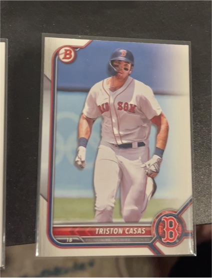2022 Bowman Prospects #BP-81 Triston Casas — front