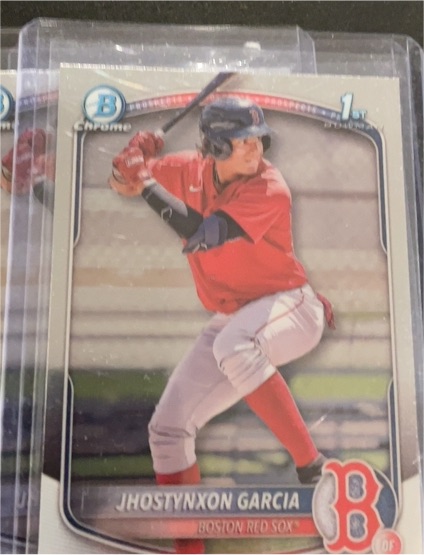2025 Bowman Chrome Prospects #BCP-43 Jhostynxon Garcia — front