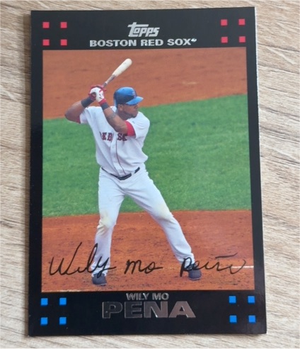 2007 Topps #360 Wily Mo Pena — front