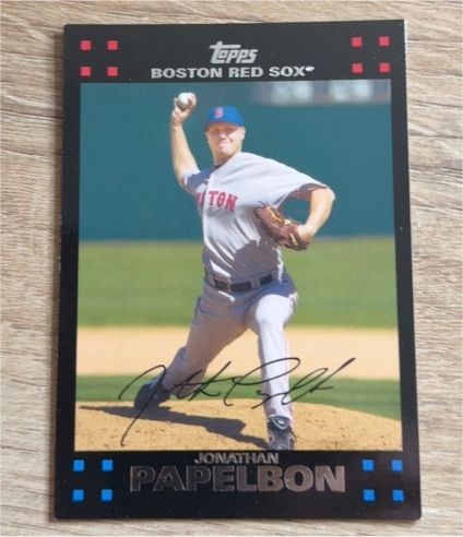 2007 Topps #310 Jonathan Papelbon — front