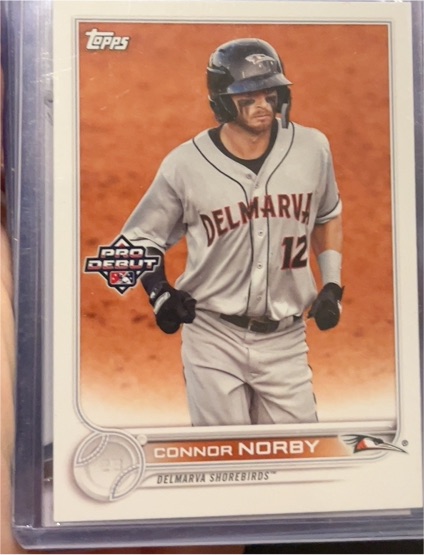 2022 Topps Pro Debut #PD-9 Connor Norby — front