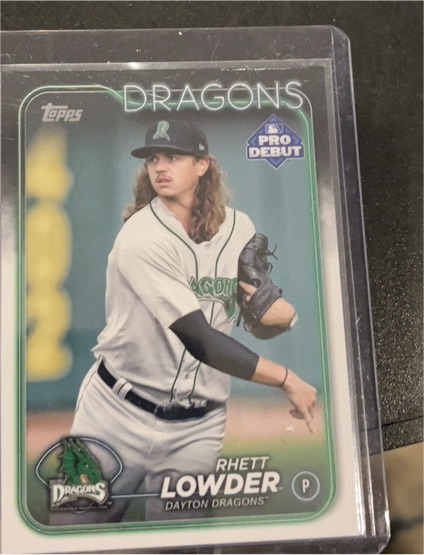 2024 Topps Pro Debut #PD-92 Rhett Lowder — front