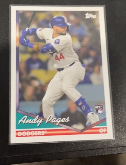 2024 Topps Archives Retro 1994 #295 Andy Pages — front