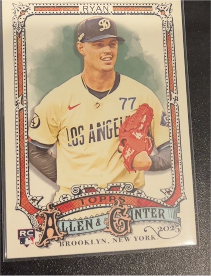 2025 Topps Allen & Ginter #226 River Ryan — front