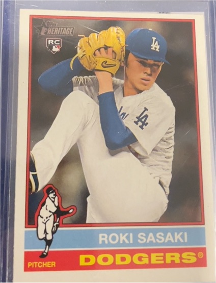 2025 Topps Heritage #224 Roki Sasaki — front