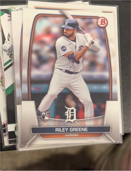2023 Bowman #90 Riley Greene — front