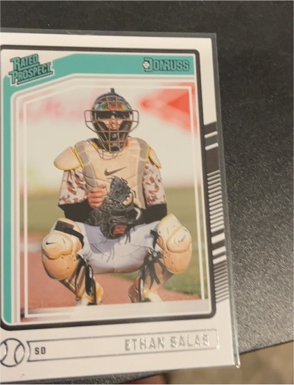 2024 Donruss #124 Ethan Salas — front