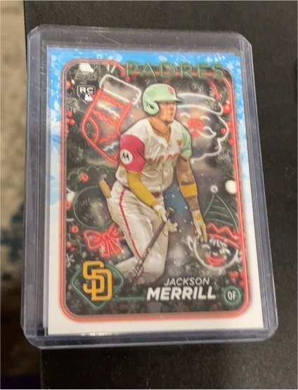 2024 Topps Holiday #H160 Jackson Merrill — front