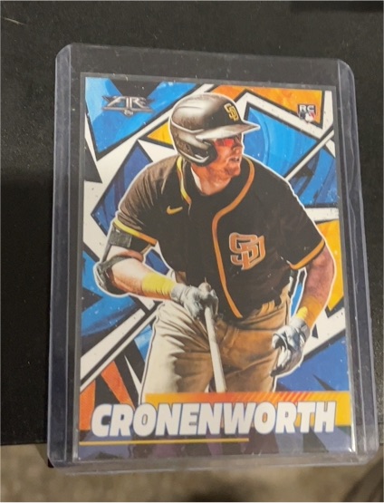2021 Topps Fire #70 Jake Cronenworth — front