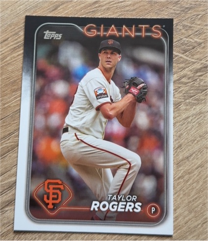 2024 Topps Series 1 #176 Taylor Rogers — front