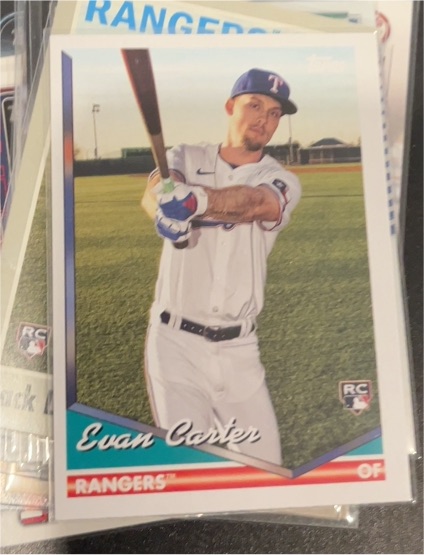2024 Topps Archives #223 Evan Carter — front