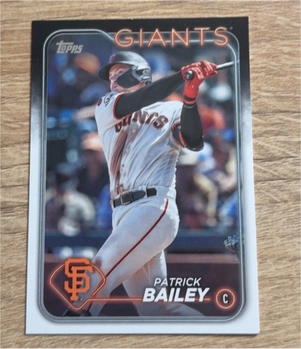 2024 Topps #346 Patrick Bailey — front