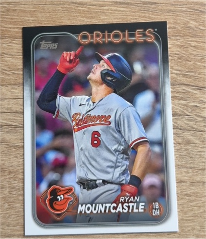 2024 Topps Series 1 #34 Ryan Mountcastle — front