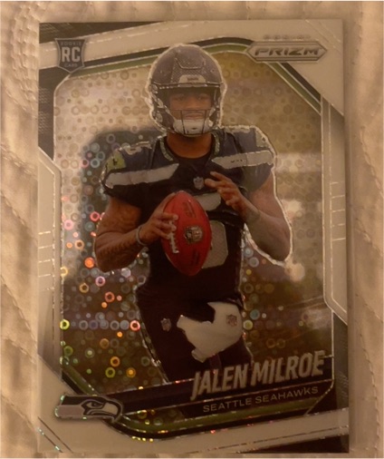 2025 Panini Prizm #317 Jalen Milroe — front
