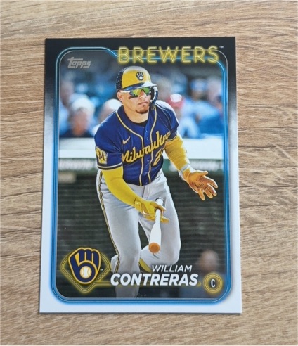 2024 Topps Series 1 #61 William Contreras — front