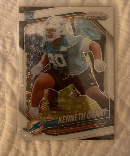 2025 Panini Prizm #374 Kenneth Grant — front