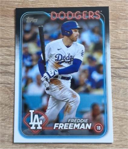 2024 Topps #4 Freddie Freeman — front