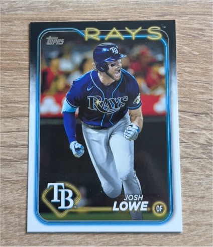 2024 Topps Series 1 #253 Josh Lowe — front