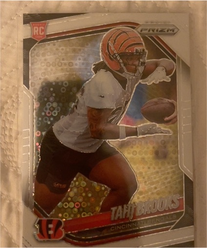 2025 Panini Prizm #335 Tahj Brooks — front