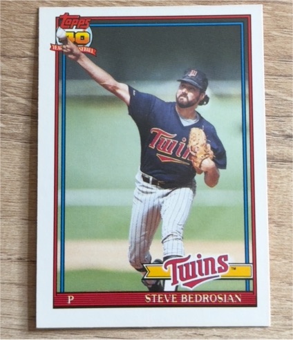 1991 Topps Traded #6T Steve Bedrosian — front