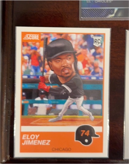 2019 Panini Score #15 Eloy Jimenez Rookie — front