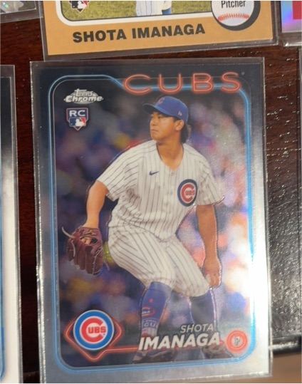 2024 Topps Chrome #121 Shota Imanaga — front