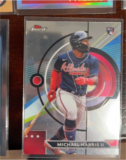 2023 Topps Finest #34 Michael Harris II — front