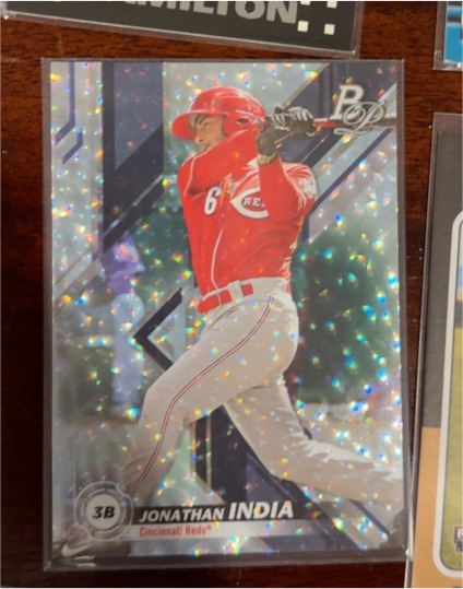 2019 Bowman Platinum #Jonathan India — front