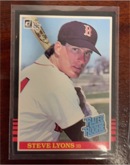 1985 Donruss #29 Steve Lyons — front