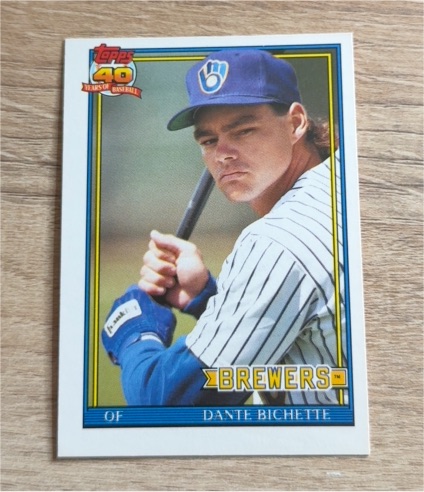 1991 Topps Traded #10T Dante Bichette — front