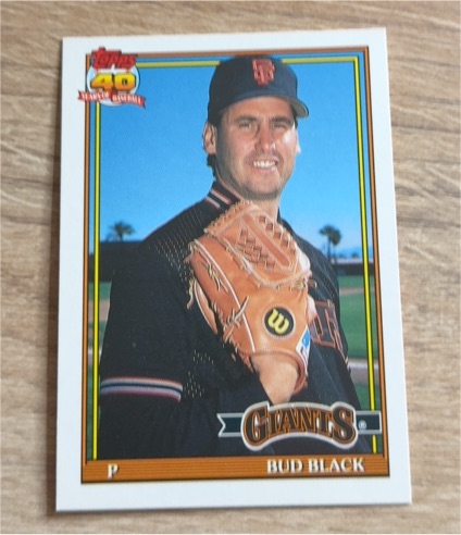 1991 Topps Traded #11T Bud Black — front