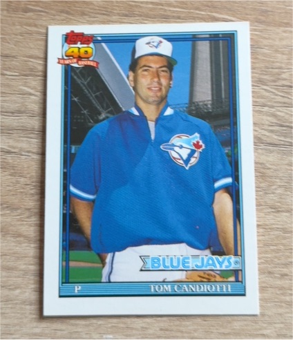 1991 Topps Traded #18T Tom Candiotti — front