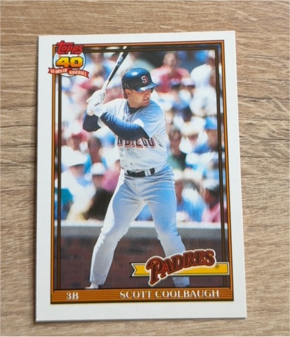 1991 Topps Traded #24T Scott Coolbaugh — front
