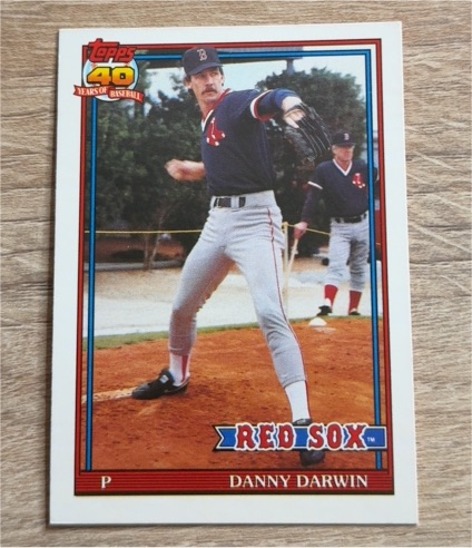 1991 Topps Traded #26T Danny Darwin — front