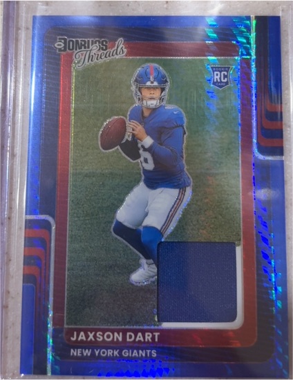 2025 Donruss Optic Threads #Jaxson Dart — front