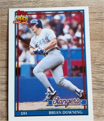 1991 Topps Traded #33T Brian Downing — front