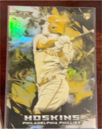 2017 Topps Fire #US-1 Rhys Hoskins — front