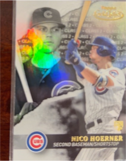 2020 Topps Gold Label #17 Nico Hoerner — front