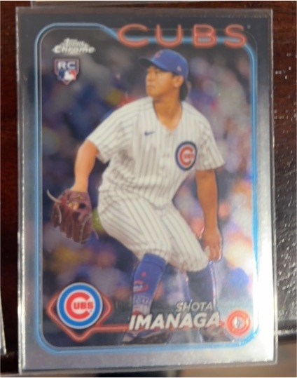 2024 Topps Chrome #121 Shota Imanaga — front