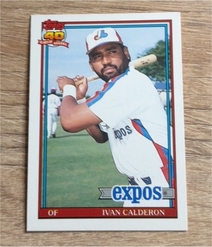 1991 Topps Traded #16T Ivan Calderon — front