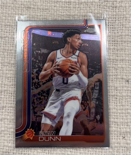 2025-26 Topps Chrome #178 Ryan Dunn — front